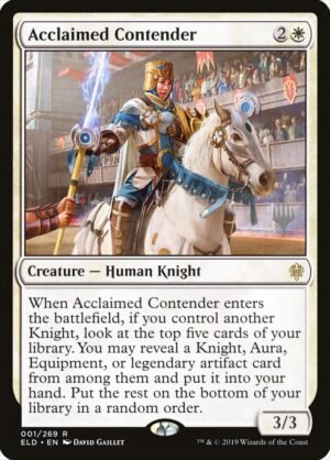Acclaimed Contender Acclaimed Contender