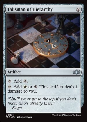 Talisman of Hierarchy (TDC-331)