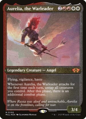 Aurelia, the Warleader (MUL-100)