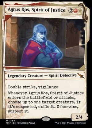Agrus Kos, Spirit of Justice Agrus Kos, Spirit of Justice