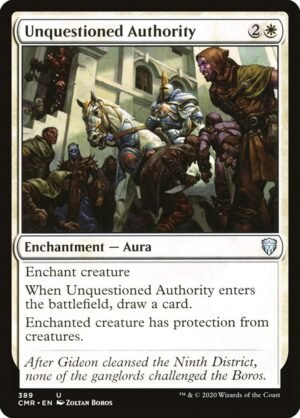 Unquestioned Authority (CMR-389)