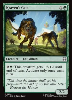 Kraven’s Cats