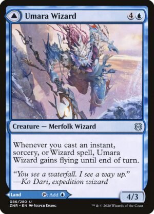 Umara Wizard // Umara Skyfalls (ZNR-86)