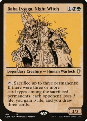 Baba Lysaga, Night Witch (CLB-414)