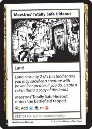 Maestros’ Totally Safe Hideout