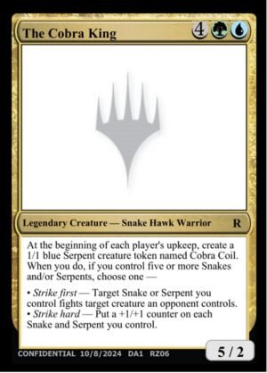 The Cobra King (UNK-RZ06)