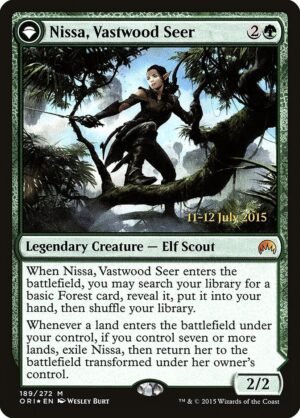 Nissa, Vastwood Seer // Nissa, Sage Animist Nissa, Vastwood Seer // Nissa, Sage Animist
