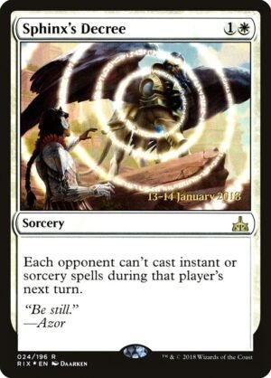 Sphinx’s Decree