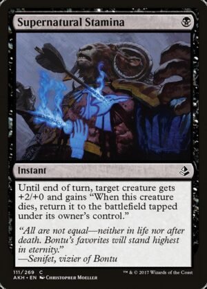 Supernatural Stamina (AKH-111)