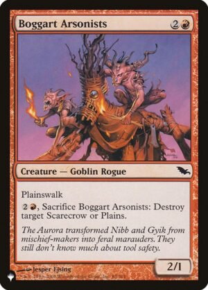 Boggart Arsonists (PLST-SHM-85)