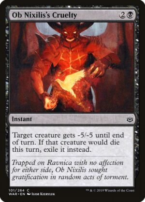 Ob Nixilis’s Cruelty