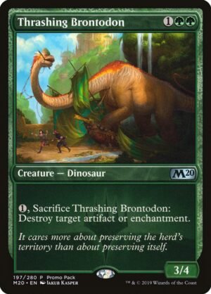 Thrashing Brontodon (PM20-197)