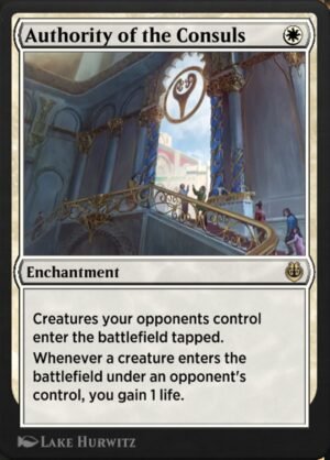 Authority of the Consuls (KLR-9)
