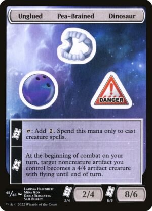 Unglued Pea-Brained Dinosaur (SUNF-45)