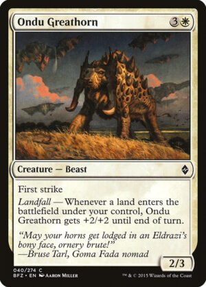 Ondu Greathorn Ondu Greathorn