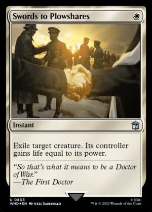 Swords to Plowshares (WHO-803)