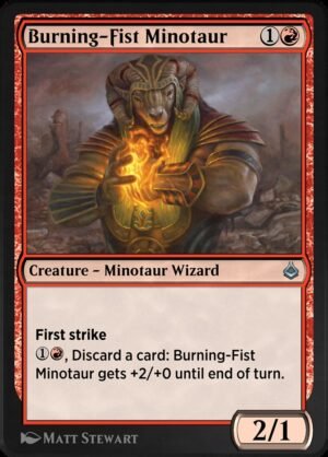Burning-Fist Minotaur (AKR-143)