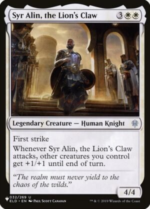 Syr Alin, the Lions Claw (PLST-ELD-32)