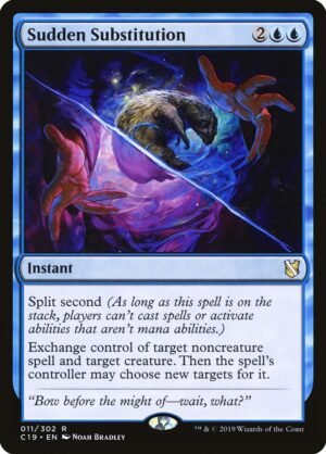 Sudden Substitution (C19-11)