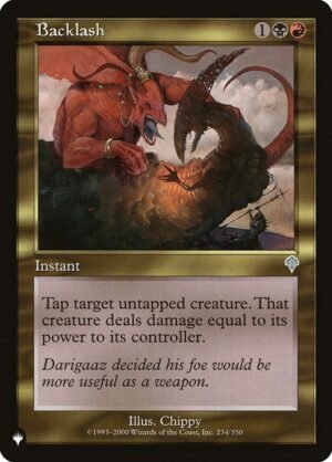 Backlash (PLST-INV-234)