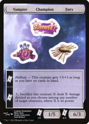 Vampire Champion Fury (SUNF-43)