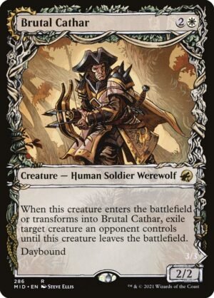 Brutal Cathar // Moonrage Brute (MID-286)