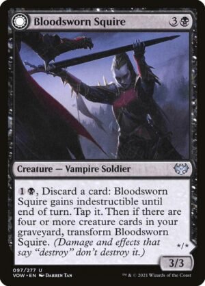 Bloodsworn Squire // Bloodsworn Knight (VOW-97)