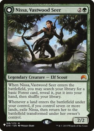Nissa, Vastwood Seer // Nissa, Sage Animist Nissa, Vastwood Seer // Nissa, Sage Animist