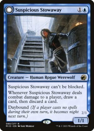 Suspicious Stowaway // Seafaring Werewolf (MID-80)