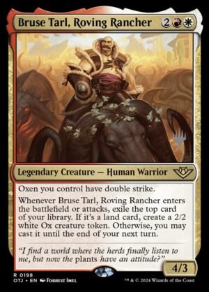 Bruse Tarl, Roving Rancher