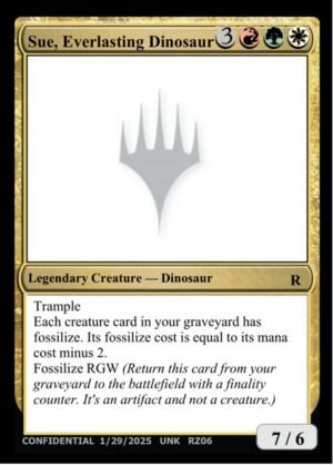 Sue, Everlasting Dinosaur (UNK-RZ06e)