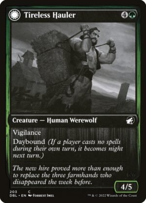 Tireless Hauler // Dire-Strain Brawler (DBL-203)