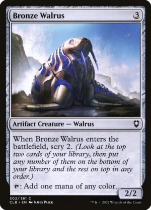 Bronze Walrus (CLB-302)