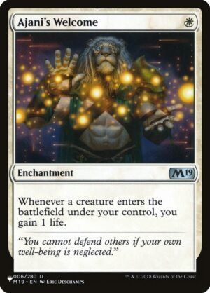 Ajani’s Welcome