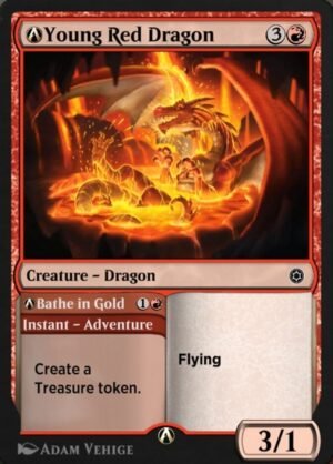A-Young Red Dragon // A-Bathe in Gold A-Young Red Dragon // A-Bathe in Gold