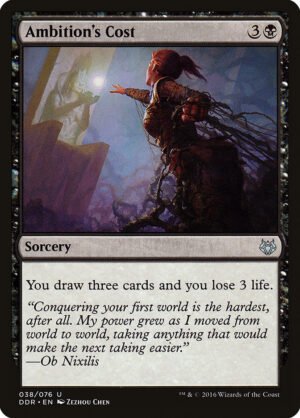 Ambition’s Cost