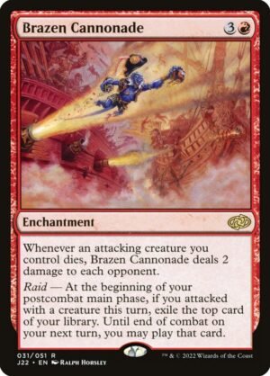 Brazen Cannonade (J22-31)