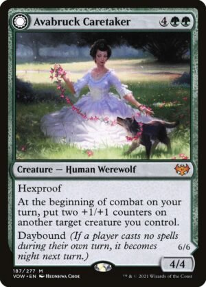 Avabruck Caretaker // Hollowhenge Huntmaster (VOW-187)