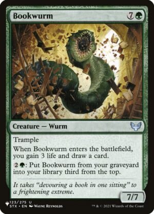 Bookwurm (PLST-STX-123)