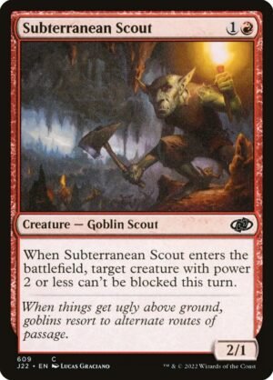 Subterranean Scout (J22-609)