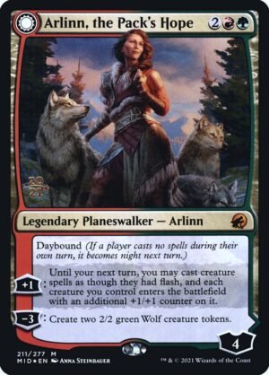 Arlinn, the Packs Hope // Arlinn, the Moons Fury (PMID-211s)