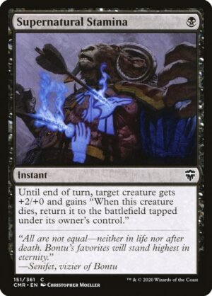 Supernatural Stamina (CMR-151)