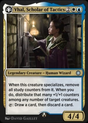 Vhal, Scholar of Tactics (HBG-8w)