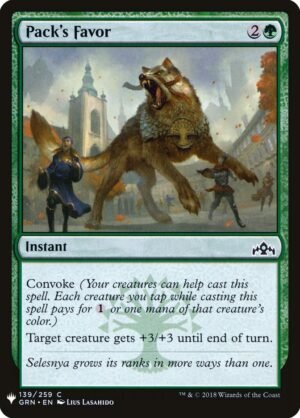 Pack’s Favor