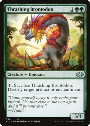 Thrashing Brontodon (J22-92)