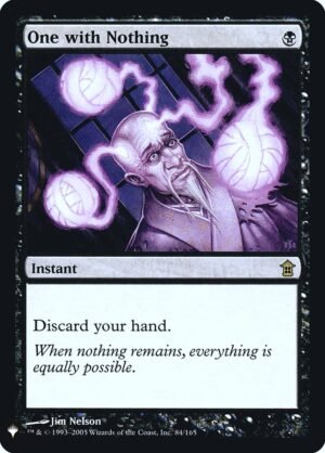 One with Nothing One with Nothing