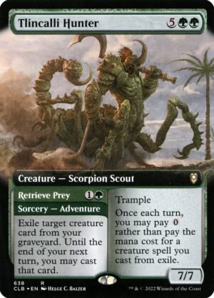 Tlincalli Hunter // Retrieve Prey (CLB-638)