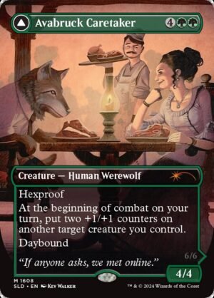 Avabruck Caretaker // Hollowhenge Huntmaster (SLD-1608)