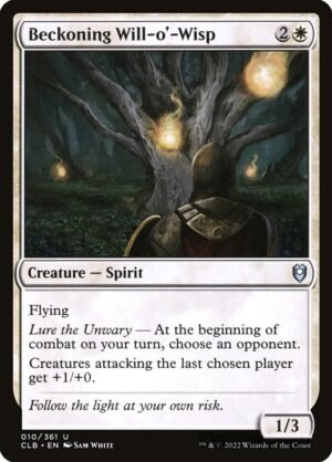 Beckoning Will-o-Wisp (CLB-10)