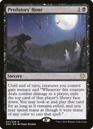 Predators’ Hour